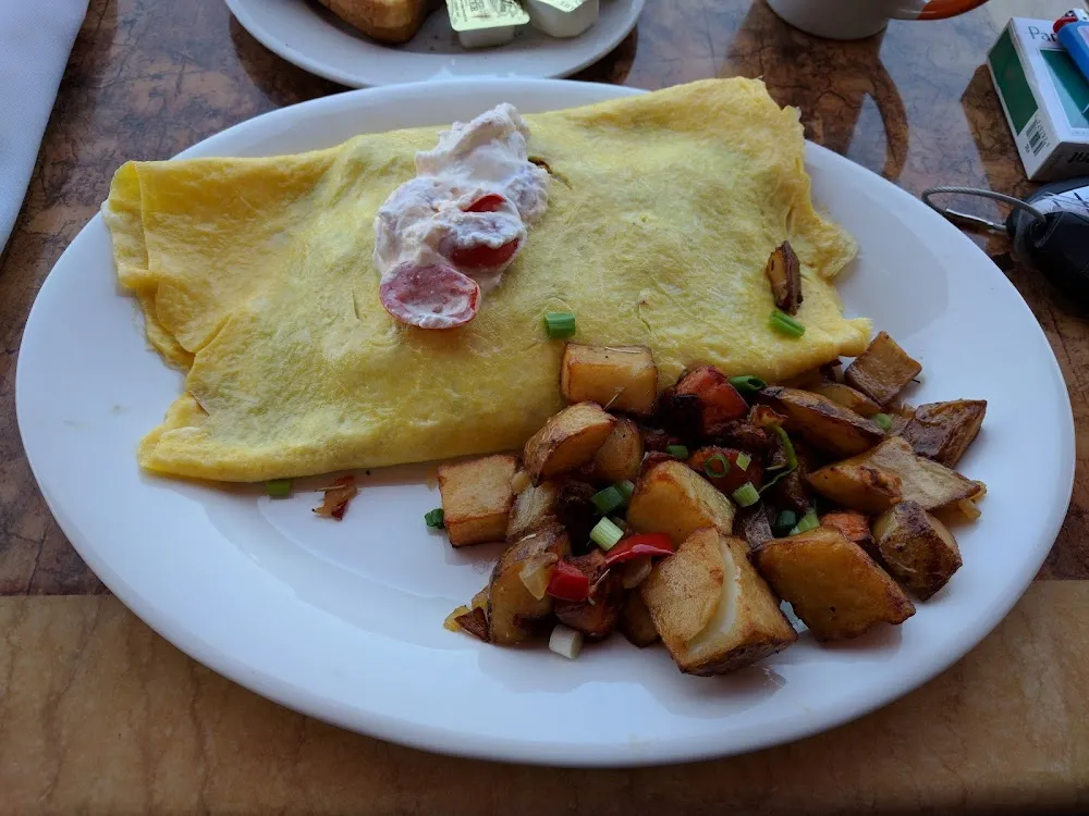 Jalapeño Cured Bacon Omelette